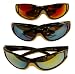 Motorcycle Wraps with High Index Coated Colored Mirror Lens