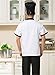 Chef's Jackets Restaurant Cook Jacket Service Waiter Coat Short Sleeves Cloth