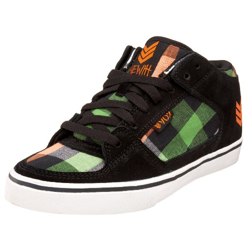 Vox Footwear Men’s Hewitt Skateboard Sneaker,Beer Hunter/Black/Orange,8 M