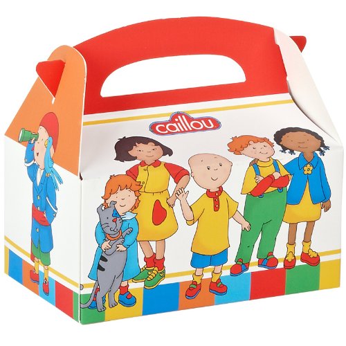Caillou Party Supplies - Empty Favor Boxes (4)
