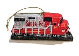 3.5 Replica Locomotive 144 Santa Fe Christmas Ornament #W2015
