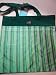 Della Q Green Silk Cotton Mazie Knitting Project Tote Bag