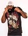 TapouT Kimbo Slice Red Evil Men's Tee, L, BK