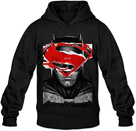 HAGB3K Men Batman Hoodies XL Black