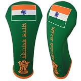 INDIA FLAG THEME DESIGN DRIVER HEAD COVER