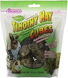 F.M.Brown's 44089 Brown's Natural Timothy Hay Cubes, 10-Ounce