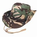 Adults Green Camouflage Aussie Fishing Hat