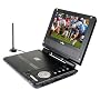 Envizen Digital ED8850A Duo Box Pro 7-inch Handheld Digital TV/DVD Player with Built-in Tuner, Carrying Case and Car Adapter
