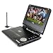 Envizen Digital ED8850A Duo Box Pro 7-inch Handheld Digital TV/DVD Player with Built-in Tuner, Carrying Case and Car Adapter
