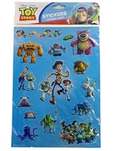 Toy Story 3D Graphic Stickers - Disney Pixar 1pc Sticker Sheet