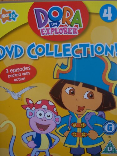 Dora the Explorer Vol. 4 - Treasure Island; Big River; Backpack.