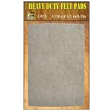 FELT PAD 5-7/8 X 8-1/2 2 PCS VALUE PACK
