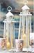 Ancient White Lighthouse Lantern (13 inch)
