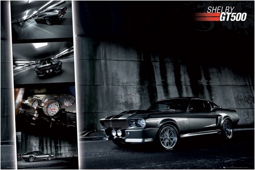 Empire 293763 Autos - Easton Shelby Mustang GT500 ca. 91,5 x 61 cm