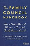 The family council handbook : how to create, run and maintain a successful family business council