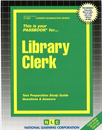 Library Clerk(Passbooks)