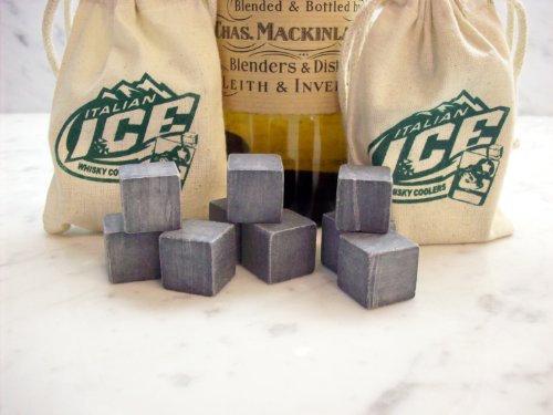 Bulk Bagged Whiskey Stones (16 per order)