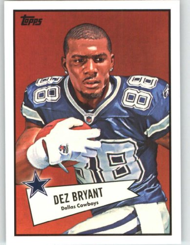 2010 Topps 1952 Bowman #15 Dez Bryant - Dallas Cowboys (Rookie Insert)(Football Cards)