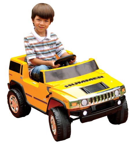 6V Hummer H2 (one seater) - Yellow