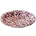 Crow Canyon Home Enamelware Pie Plate, 10 inch, Red/White Splatter