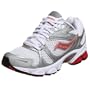 Saucony Women's Grid Ignition Running Shoe,White/Silver/Rose,8.5 M