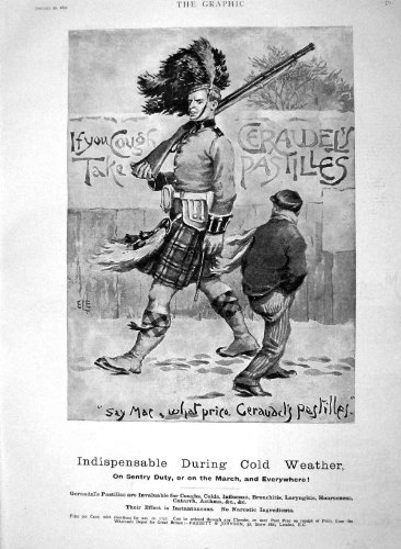 1894 Advertisement Geraudel Cough Pastilles Medicine