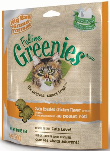 dental for dogs:Feline Greenies  6-Ounce Package, Chicken