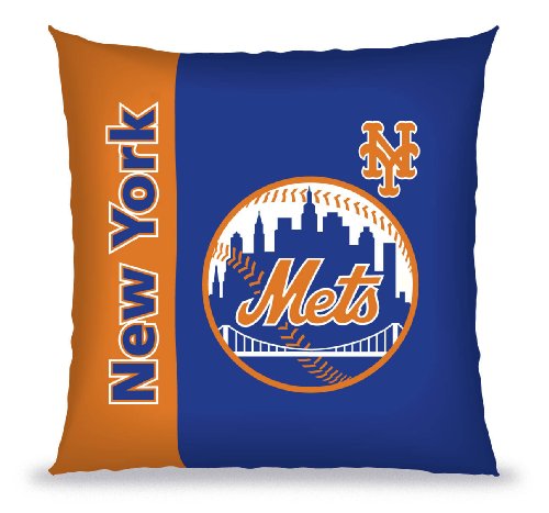 Buy New York Mets Vertical Stitch 27 Pillow