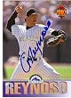 Armando Reynoso autographed Baseball Card (Colorado Rockies) 1994 Donruss Triple Play #230