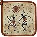 4 Piece Desert Legends Kitchen Set - 2 Terry Towels, Oven Mitt, Potholder
