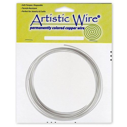 Artistic Wire 10-Gauge Tinned Copper Coil Wire, 25-Feet