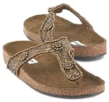 Steve Madden Chaotic Bronze thongs