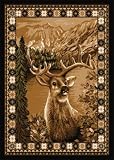 Home Dynamix ebony 7536 5' 2 x 7' 4 Area Rug