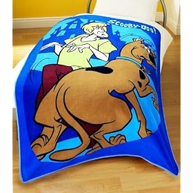 Scooby-Doo! 'Mystery Machines' Fleece Blanket / Throw
