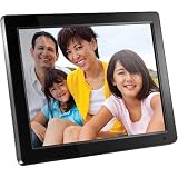 Aluratek 12-Inch High Resolution Digital Photo Frame with 512MB Built in Memory ADMPF512F