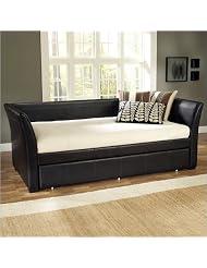 Buy Hillsdale Furniture 1519DBT Malibu Day Bed, Brown Leather by Hillsdale Furniture