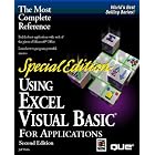 Click here to buy Using Excel Visual Basic for Applications, Special Edition (Using ... (Que)) by  Jeff Webb.