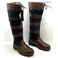 Wyre valley womens eventer knee high waterproof wellington boots