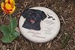 Labrador Retriever garden stone/wall decor
