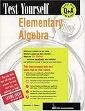 Test Yourself: Elementary Algebra (Test Yourself)