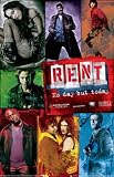 Rent (Movie Score) Black Wood-Mounted Movie Poster Print - 24 X 36
