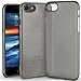 Orzly Slim, iPhone 8 Case Cover SkinULTRA Slim [0.28mm] Surface Protective Skin for iPhone 7 2016 / iPhone 8 2017 [Wireless Charging Friendly Case] - in Smokey Slate