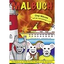 Malbuch - Drei M�use auf der Schatzinsel 1+2: Malbuch zur H�rMal-Serie