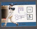 BO JACKSON 2002 Fleer Greats Through The Years JERSEY CARD Kansas City Royals Baseball