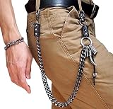 Bolso スカル デザイン アメカジ ウォレットチェーン メンズ 男性 カジュアル ワイルド ストリート アクセサリー (スカル1) Bolso スカル デザイン アメカジ ウォレットチェーン メンズ 男性 カジュアル ワイルド ストリート アクセサリー (スカル1)
