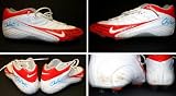 Chris Leak Florida Gators autographed Game Used/ Game worn Shoes from the 2006 Championship Game
