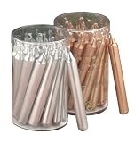 Biedermann & Sons 20 Gold Metallic Chime Or Tree Candles