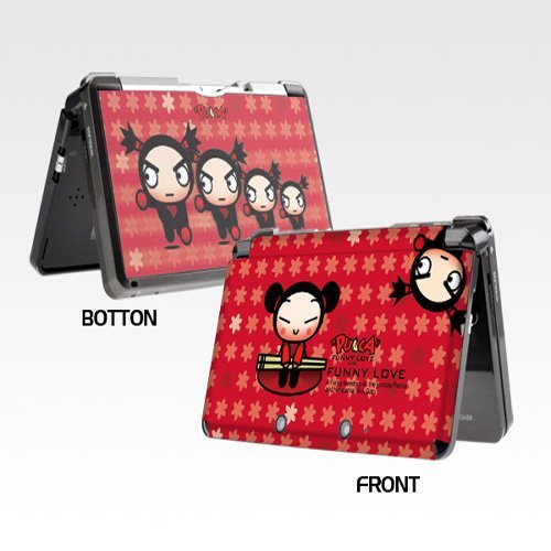 Pucca Funny Love Nintendo 3DS skins decorative decals sticker