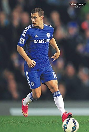 Eden Hazard CHELSEA F.C. 2014 - 2015 Football Soccer Player Wall Decoration Poster (#001)