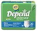   - Depend Underwear, Small-medium, 20-Count Packages (Pack of 4)